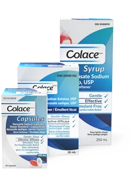 Colace<sup>®</sup> Stool Softener Colace<sup>®</sup> Stool Softener